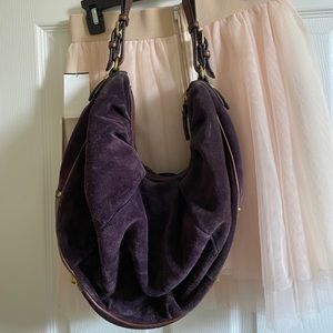 Banana Republic Suede Hobo shoulder Bag